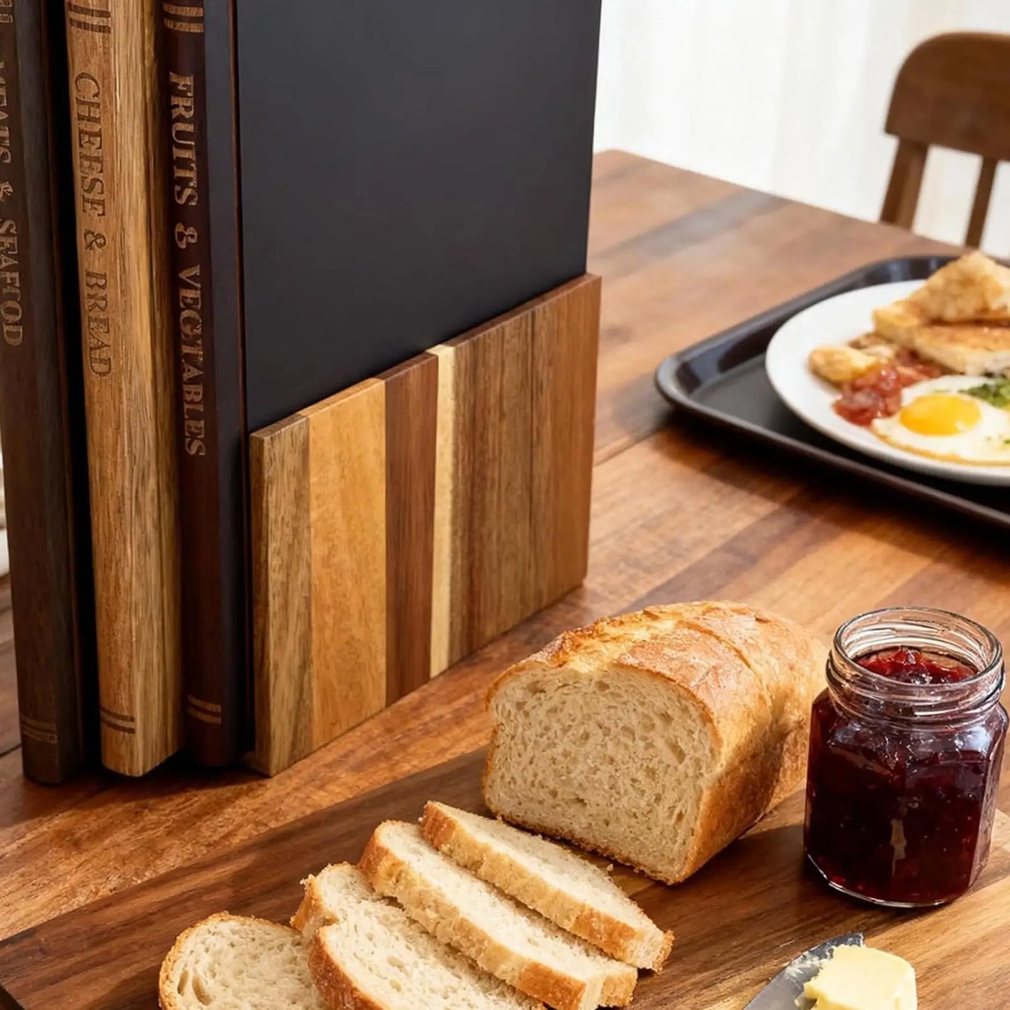 BookBoard™ 3 Piece Book Shaped Cutting board